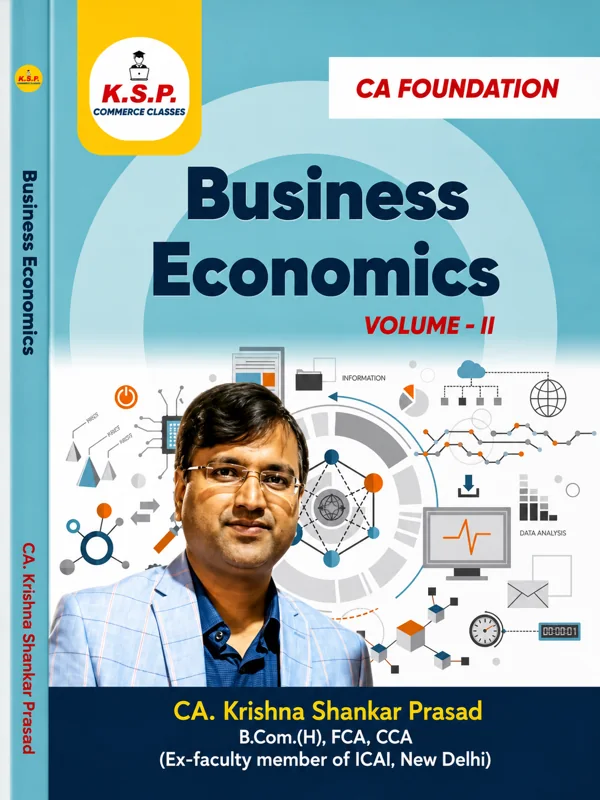 Business Economics Volume II, CA Foundation